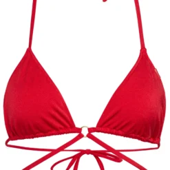 Red Center Loop Wrap Around Bikini Top 7 Red Center Loop Wrap Around Bikini Top -Doll Bikini Shop 29204 top flat front scaled