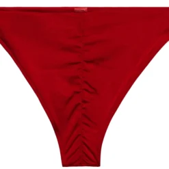 Red Classic Bikini On A Chain Bottom -Doll Bikini Shop 30481 BOT FLAT BACK scaled