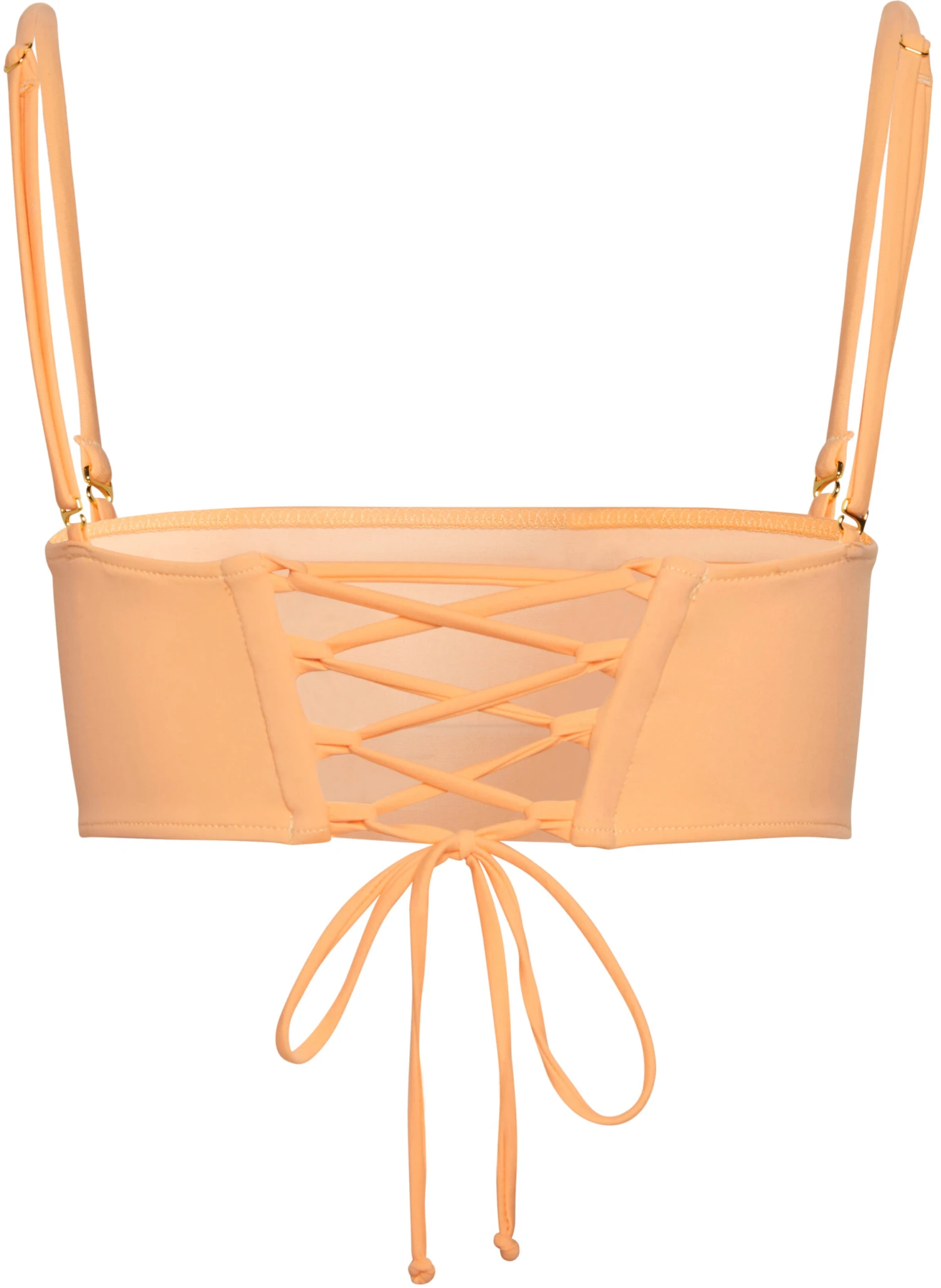 Peach Bandeau Tube Top 6 Peach Bandeau Tube Top - Image 4