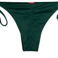 Hunter Green Micro Bikini Bottom -Doll Bikini Shop 30701 bottom flat back scaled