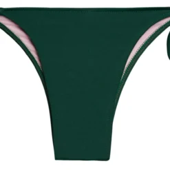 Hunter Green Micro Bikini Bottom -Doll Bikini Shop 30701 bottom flat front scaled