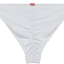 White Classic Bikini On A Chain Bottom -Doll Bikini Shop 30828 BOT FLAT BACK scaled