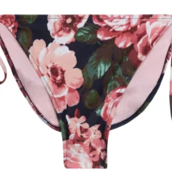Rose Garden Print Full Coverage Scrunch Bottom -Doll Bikini Shop 30862 BOT FLAT FRONT scaled