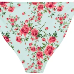 English Rose Full Coverage Scrunch Bottom -Doll Bikini Shop 30921 bottom flat back scaled