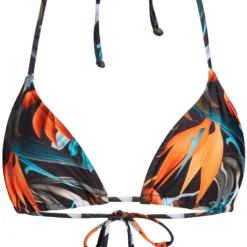 Birds Of Paradise Triangle Top 22 Birds Of Paradise Triangle Top -Doll Bikini Shop 31459 top flat front scaled