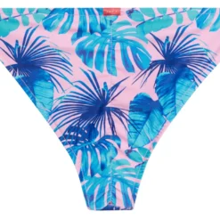 South Beach Palm Classic Scrunch Bottom -Doll Bikini Shop 32054 bottom flat back scaled