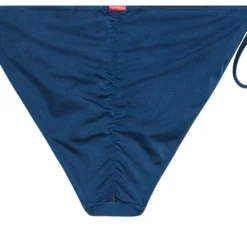 Navy Full Coverage Scrunch Bottom -Doll Bikini Shop 32857 bottom flat back scaled