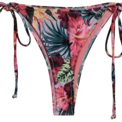 Lilac Tropical Brazilian Thong Bottom -Doll Bikini Shop 32962 BOT FLAT BACK scaled