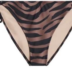 Bronze Tiger Full Coverage Scrunch Bottom -Doll Bikini Shop 33492 bottom flat front scaled