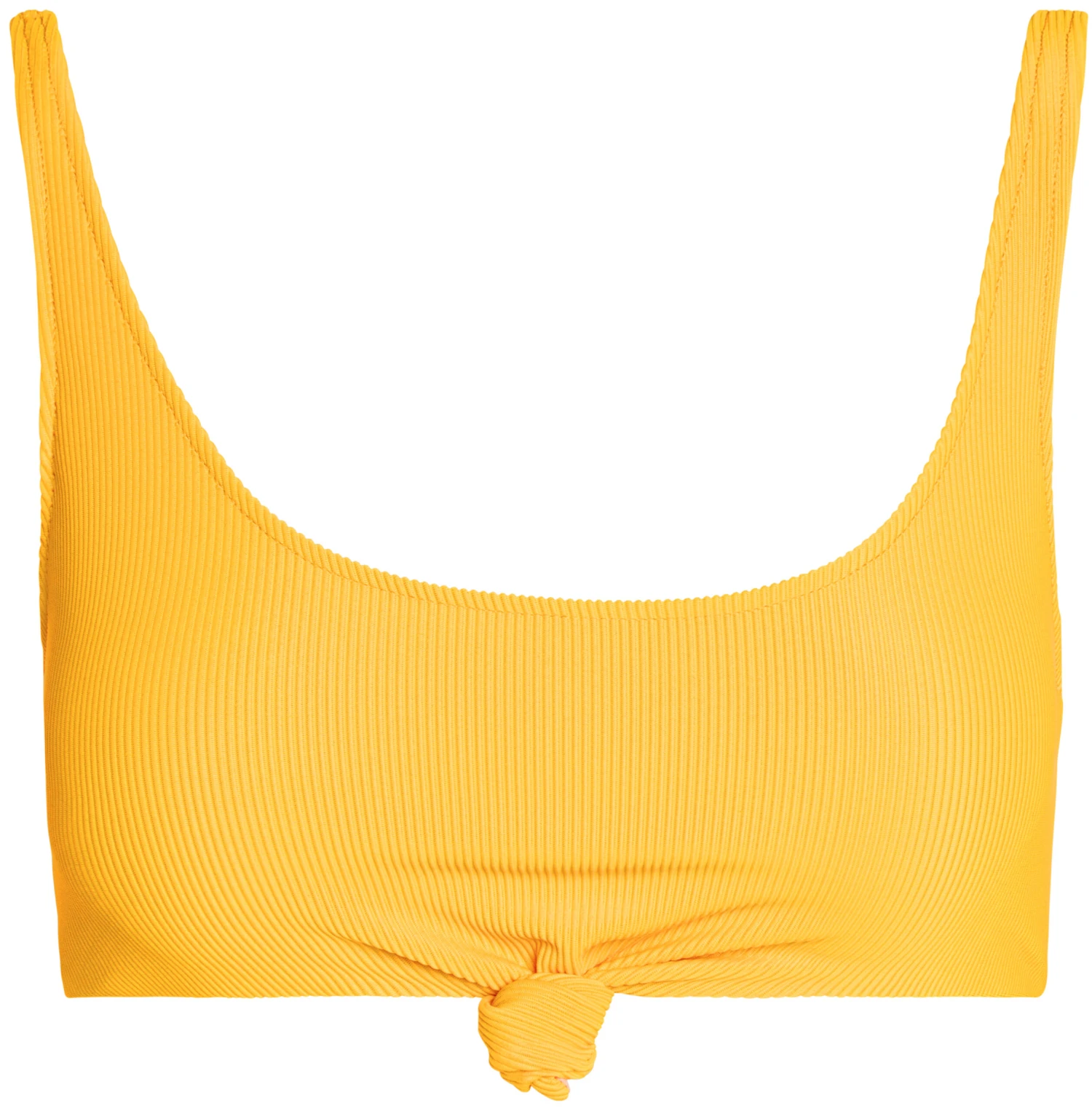 Yellow Ribbed Knot Top 5 Yellow Ribbed Knot Top - Image 3