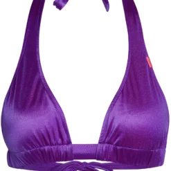 Purple Adjustable Halter Top -Doll Bikini Shop 34379 top flat front scaled