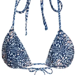 Navy Animal Triangle Top 11 Navy Animal Triangle Top -Doll Bikini Shop 35248 TOP FLAT FRONT 3582 scaled