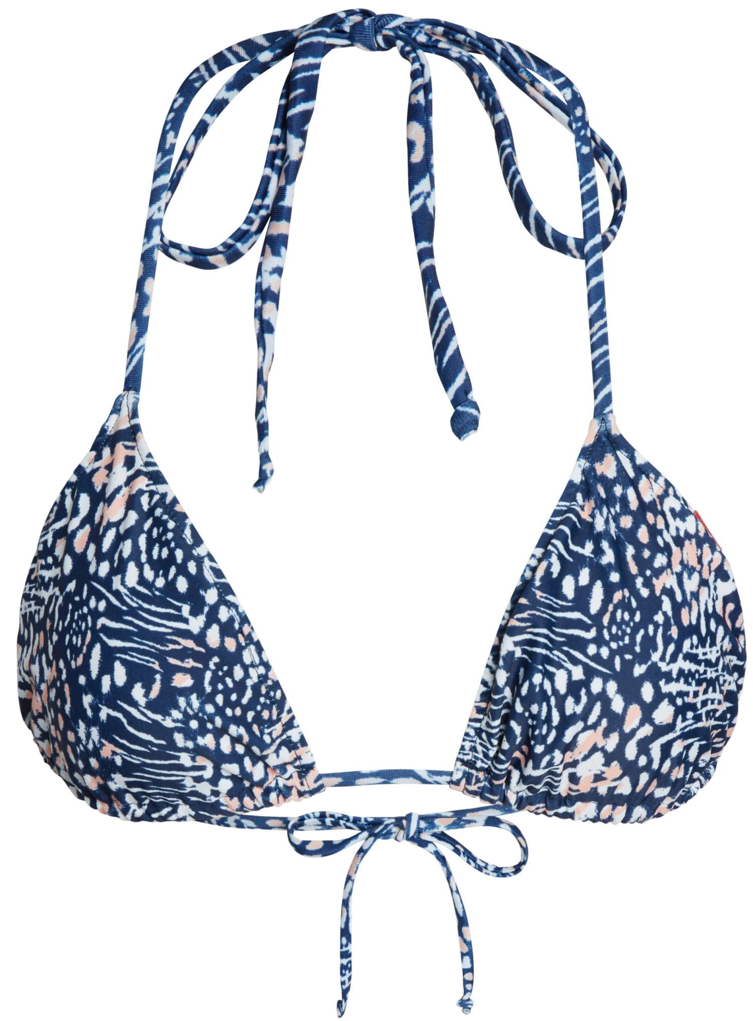 Navy Animal Triangle Top 7 Navy Animal Triangle Top - Image 5