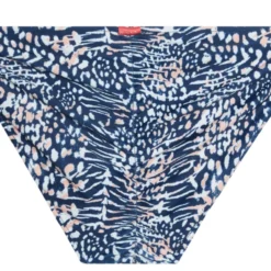 Navy Animal Full Coverage Scrunch Bottom