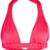 Neon Coral Adjustable Halter Top -Doll Bikini Shop 35377 Top Flat 1570 scaled