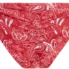 Red Bandana Full Coverage Scrunch Bottom -Doll Bikini Shop 40002 BOTTOM FLAT BACK 3346 scaled