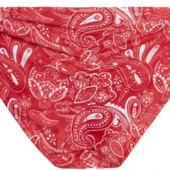 Red Bandana Full Coverage Scrunch Bottom