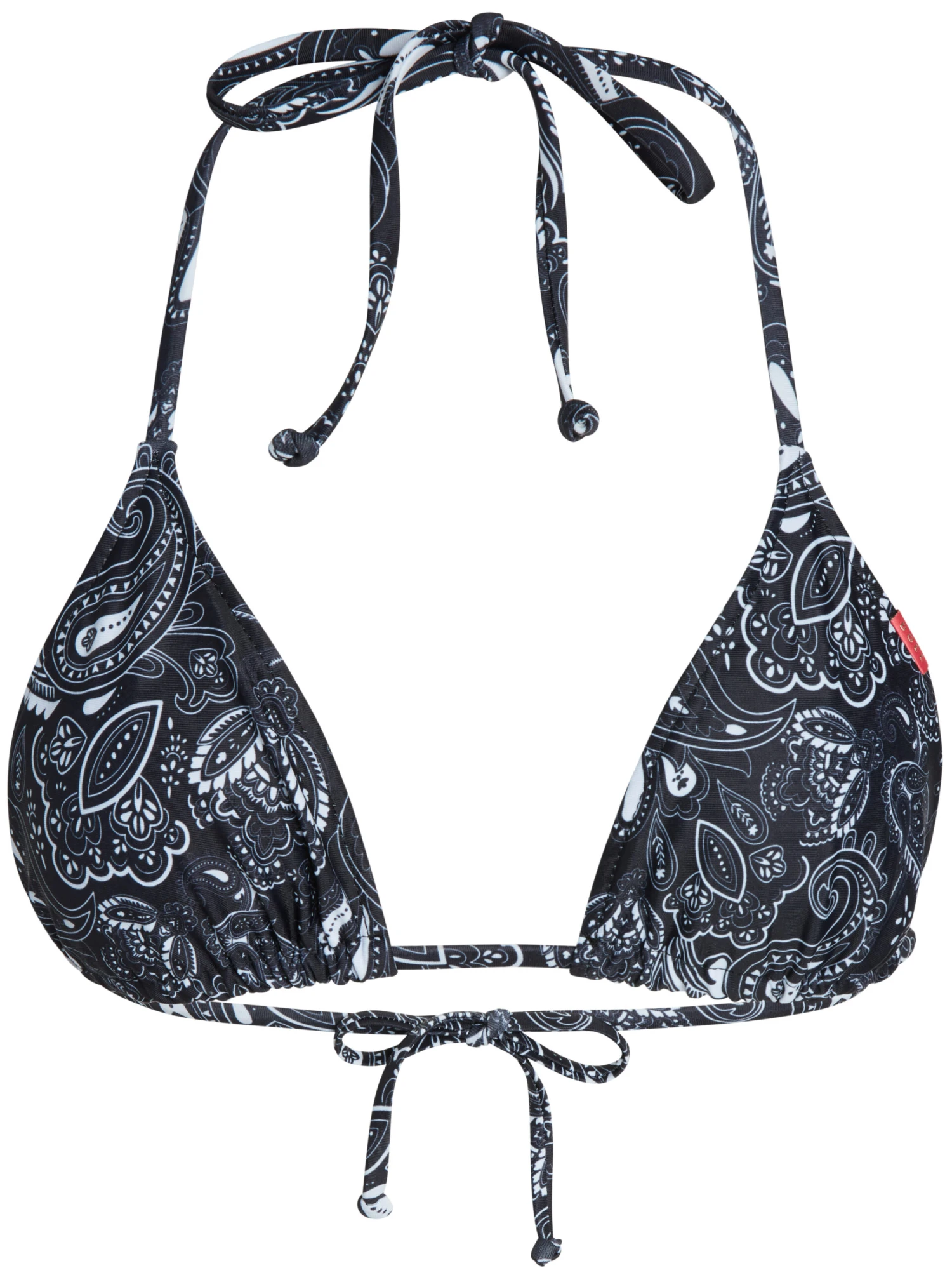 Black Bandana Triangle Top 7 Black Bandana Triangle Top - Image 5