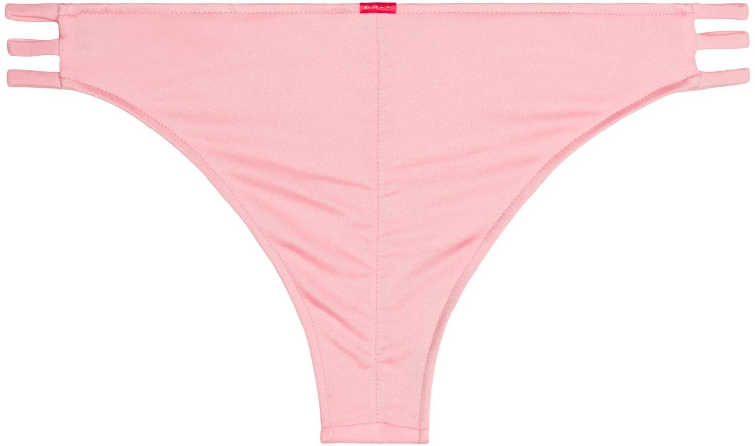 Baby Pink Triple Strap Classic Scrunch Bottoms 4 Baby Pink Triple Strap Classic Scrunch Bottoms - Image 2