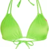 Neon Green Double Strap Bikini Top -Doll Bikini Shop 68294 Top Flat 91532 scaled