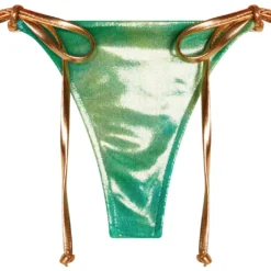 Blue Green Shimmer G-String Thong Bottom