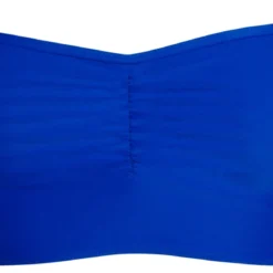 Royal Blue Off Shoulder Bikini Top