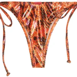 Orange Python Brazilian Thong Bottom -Doll Bikini Shop 68480 Bottoms Flat Back 1226 scaled
