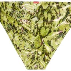 Green Python Full Coverage Scrunch Bottom