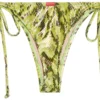 Green Python Brazilian Thong Bottom