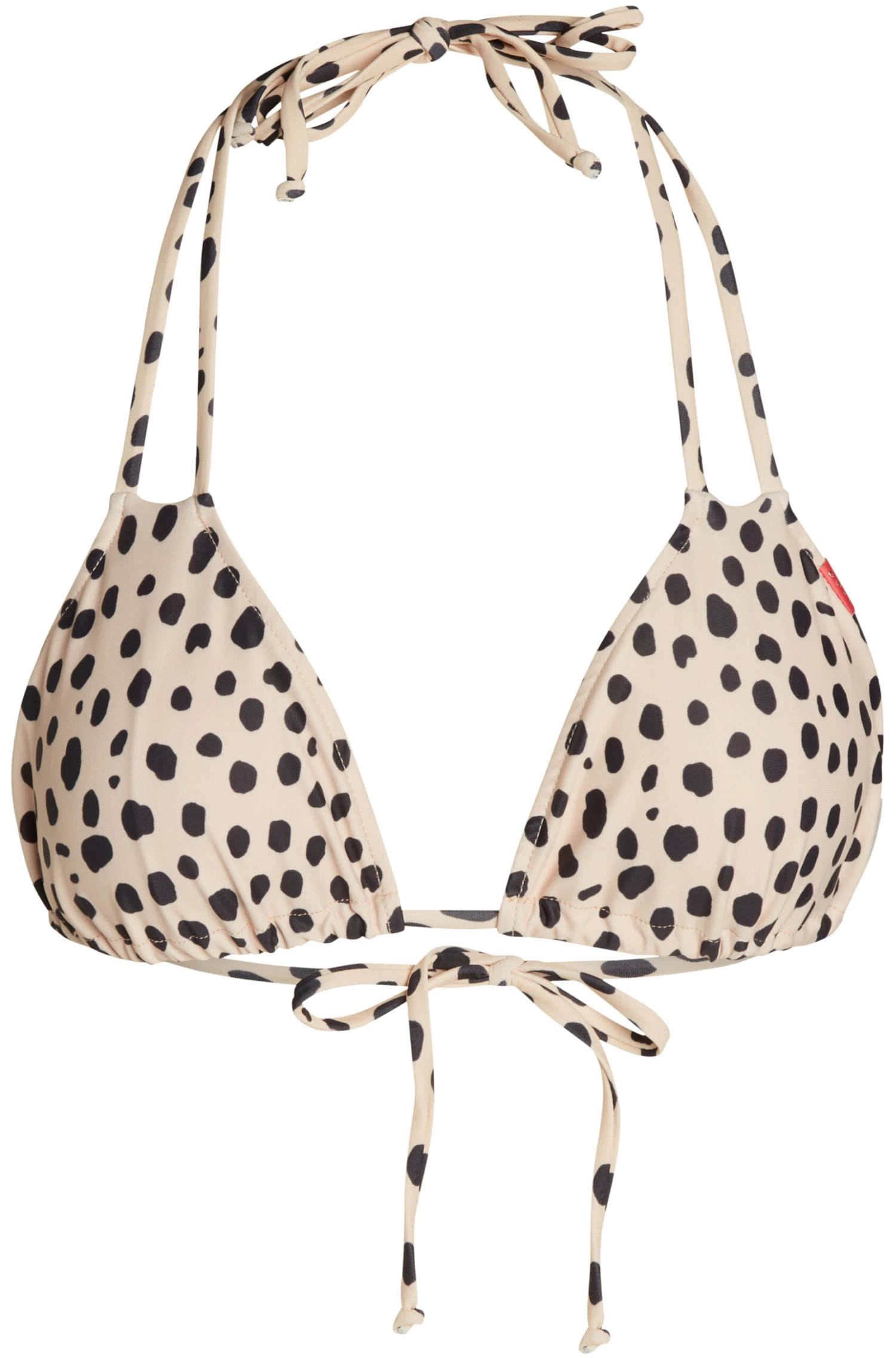 Cheetah Double Strap Triangle Bikini Top 3 Cheetah Double Strap Triangle Bikini Top