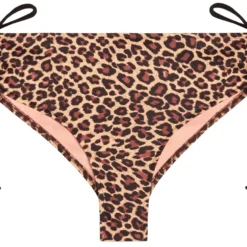 Leopard Full Coverage Mid-Rise Scrunch Bottom -Doll Bikini Shop 68529 Bottom Flat Front 1842 scaled