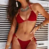 Red Sheer Obsession Brazilian Bottom W/ Gold Loop Accents -Doll Bikini Shop 68555 68561 1 scaled