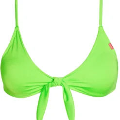 Neon Green Bralette Top -Doll Bikini Shop 68573 TOP FLAT FRONT 3627 scaled
