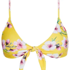 Yellow Cherry Blossom Bralette Top 7 Yellow Cherry Blossom Bralette Top -Doll Bikini Shop 68583 TOP FLAT FRONT 3605 scaled