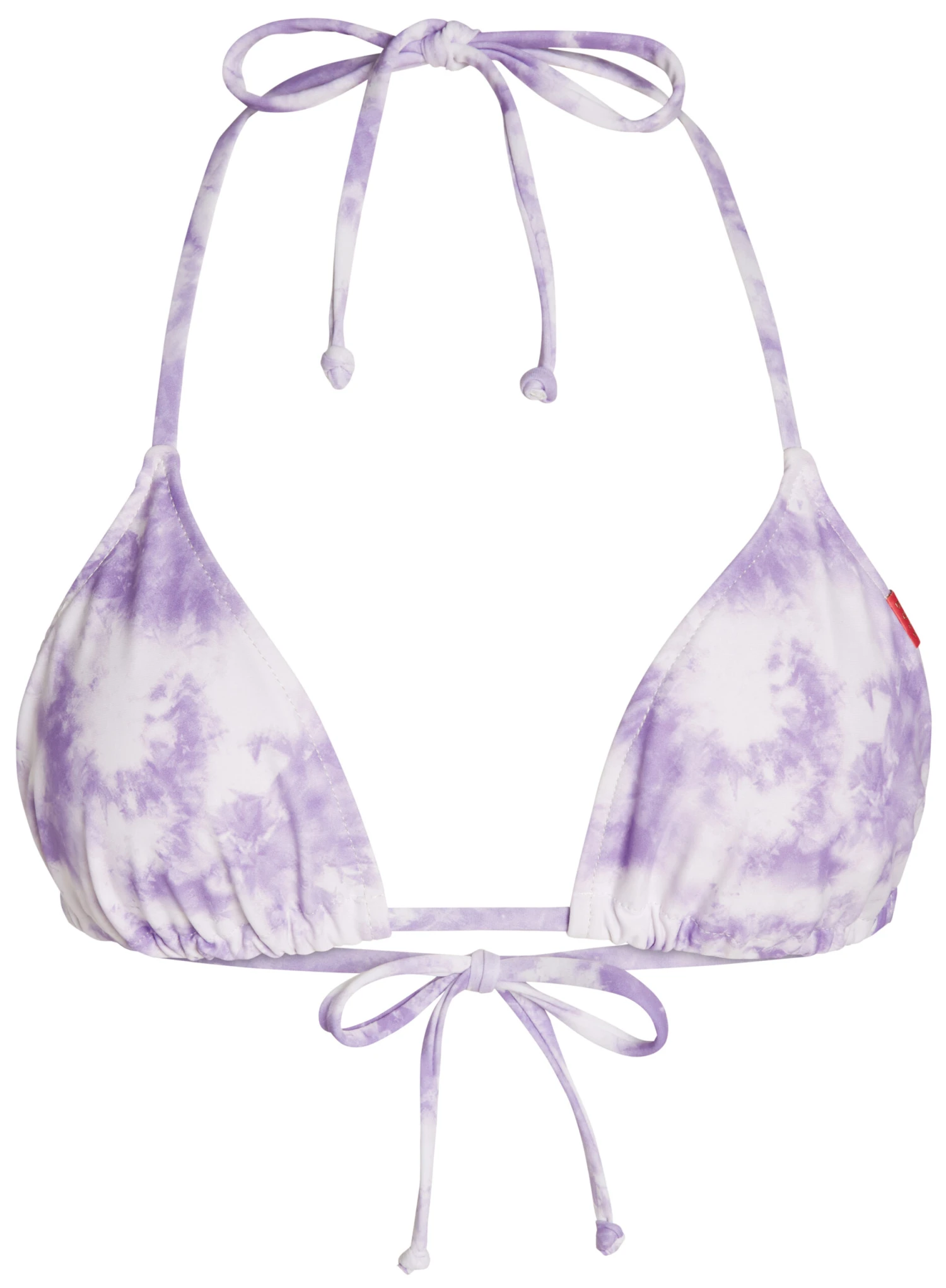 Purple Tie Dye Triangle Top 3 Purple Tie Dye Triangle Top