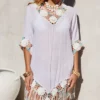 Carnation Confetti Pastel Poncho Beach Cover Up 1 Carnation Confetti Pastel Poncho Beach Cover Up -Doll Bikini Shop 68816 1 scaled