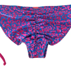 Blue & Fuchsia Leopard Full Coverage Scrunch Bottom -Doll Bikini Shop 69608 2 scaled