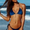 Panama Classic Royalty Blue Velvet & Black Bikini Bottom -Doll Bikini Shop GY 1522106772 27001 27005 1